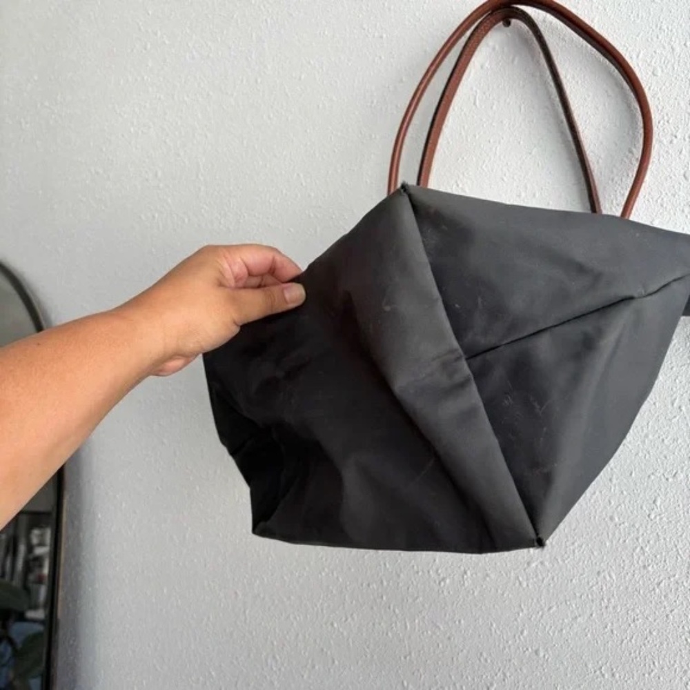 Longchamp Le Pliage Original M Tote Dark Grey - Picture 8 of 10